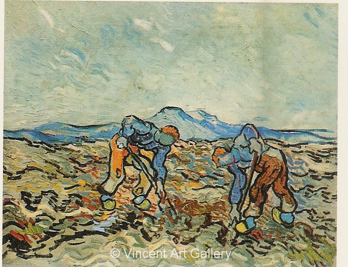 JH1922, Peasants Lifting Potatoes